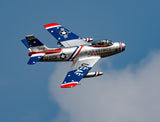 FMS 80MM F-86 Sabre SKYBLAZER PNP BLUE