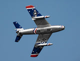 FMS 80MM F-86 Sabre SKYBLAZER PNP BLUE