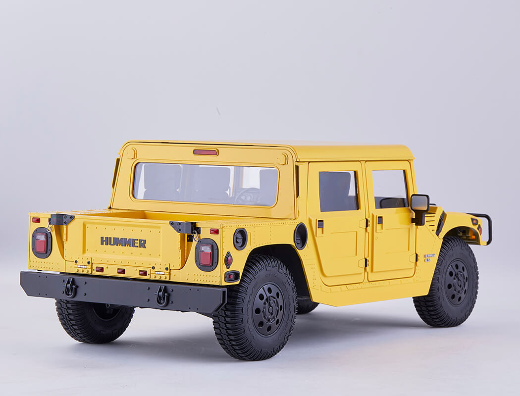 FMS HUMMER H1 ALPHA 1/12 SCALER RTR- Yellow