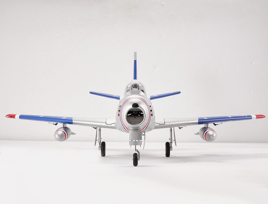 FMS 80MM F-86 Sabre SKYBLAZER PNP BLUE