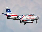 FMS 80MM F-86 Sabre SKYBLAZER PNP BLUE