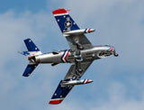 FMS 80MM F-86 Sabre SKYBLAZER PNP BLUE