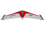 XFLY EAGLE 40MM EDF FLYING WING WITHOUT TX/RX/BATTERY/GYRO - RED