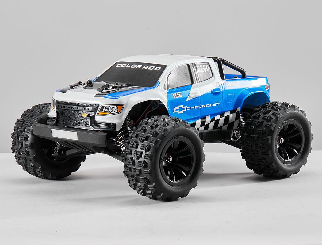 EAZY RC 1/18 CHEVROLET COLORADO BRUSHLESS RTR - BLUE