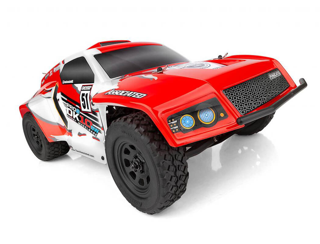 TEAM ASSOCIATED PRO2 DK10SW DAKAR 1/10 BUGGY RTR RED/WHITE AS90039