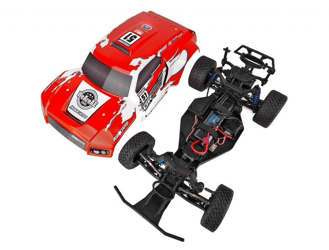 TEAM ASSOCIATED PRO2 DK10SW DAKAR 1/10 BUGGY RTR RED/WHITE AS90039