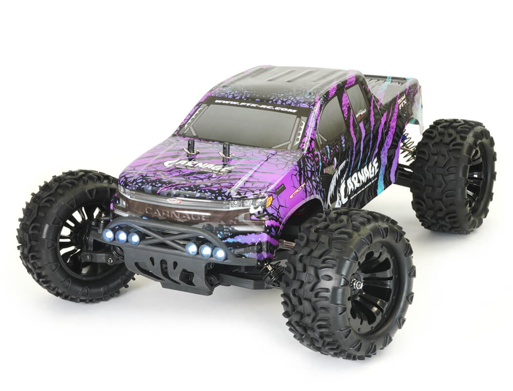 FTX CARNAGE 2.0 1/10 BRUSHLESS TRUCK 4WD RTR WITH LIPO BATTERY & CHARGER