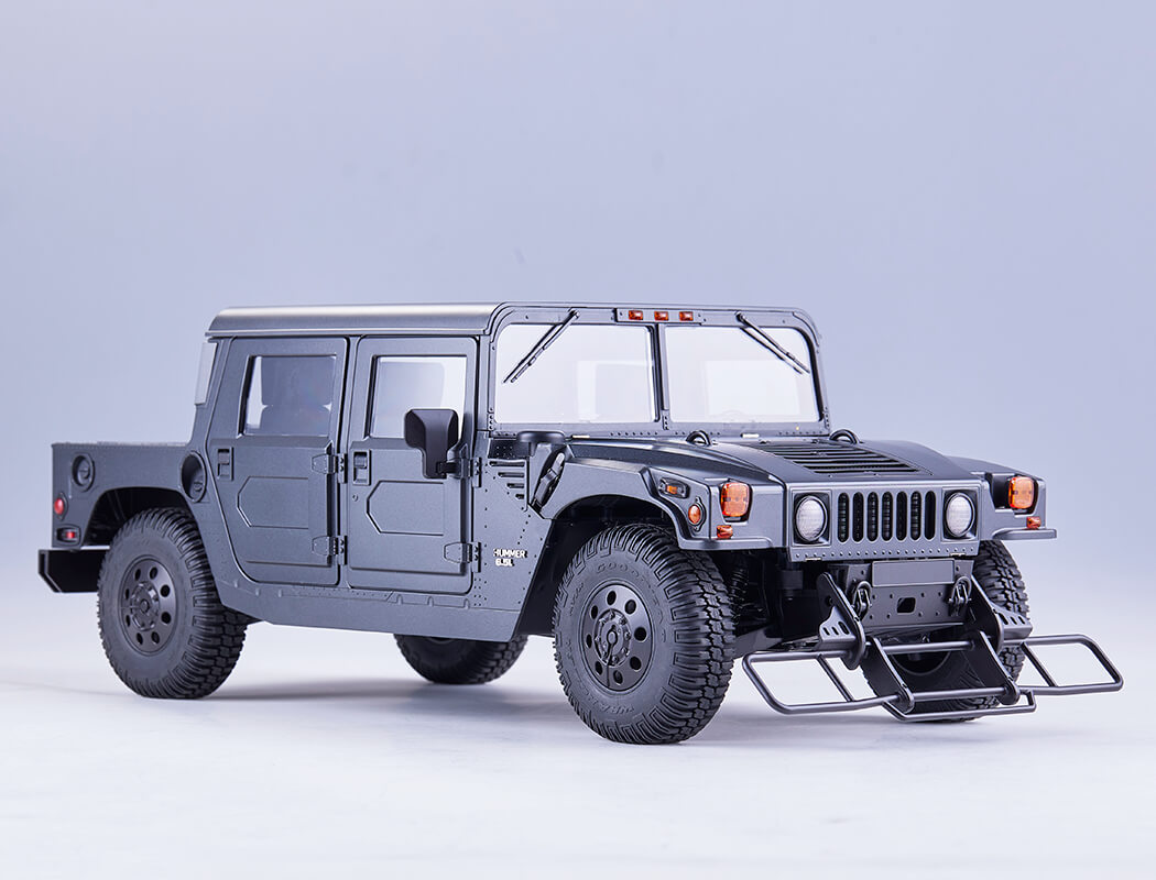 FMS HUMMER H1 ALPHA 1/12 SCALER RTR- BLACK – Sussex Model Centre