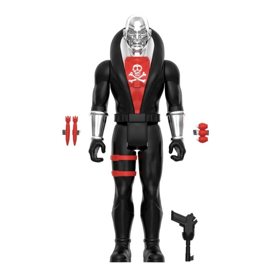 Super7 G.I. Joe ReAction Figures Wave 8 - Red Jackal (Vac Metal)