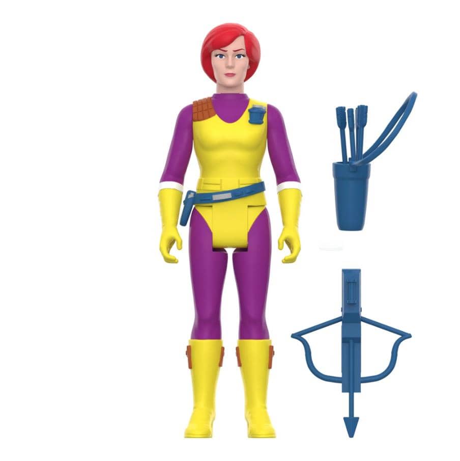 Super7 G.I. Joe ReAction Figure - Scarlett (DIC Purple) GIJO-08171