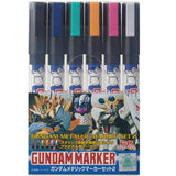 MR.Hobby  Gundammarker Metallic Set of 6 Pens GMS-125