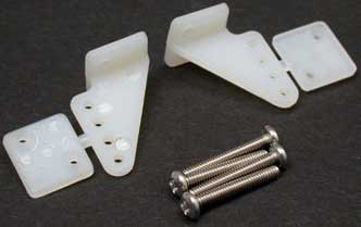 Greatplanes Small nylon control horns 3/4 inch long 19mm  (Pk 2) (box 20)