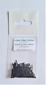 Golden Valley Hobbies GVSCREWS10 Track Screws 10mm Long (Pack of 100)
