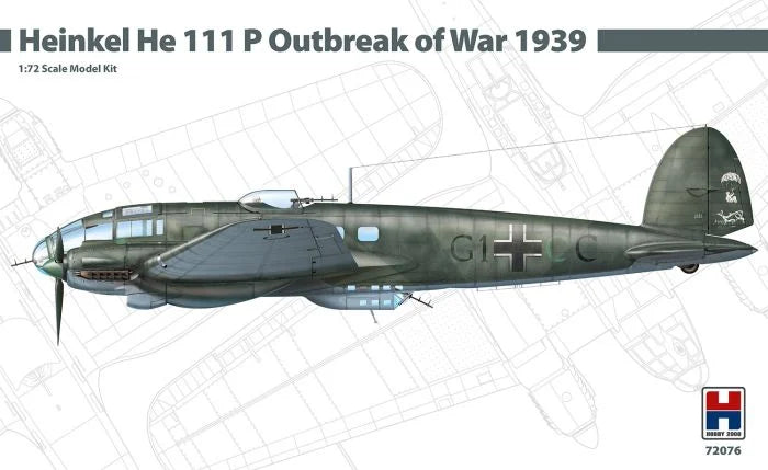 Hobby 2000 1/72 Heinkel He 111 P Outbreak of War Kit 72076