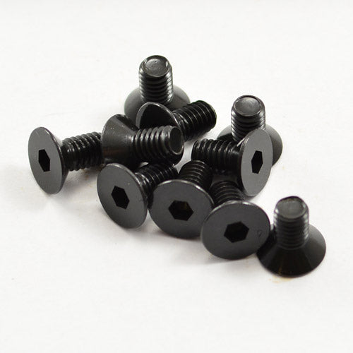 HOBAO M4X8MM HEX SOCKET COUNTERSUNK SCREWS