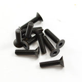 HOBAO M4X16MM HEX SOCKET COUNTERSUNK SCREWS