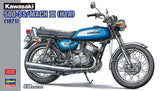 Hasegawa 1/12 1991 Kawasaki 500-SS/Mach III (H1A) Blue Model Kit