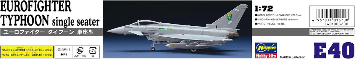 1:72 Eurofighter Typhoon Single
