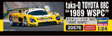 Hasegawa 1/24 Taka-Q Toyota 88C 1989 WSPC Model Kit
