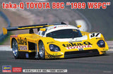 Hasegawa 1/24 Taka-Q Toyota 88C 1989 WSPC Model Kit