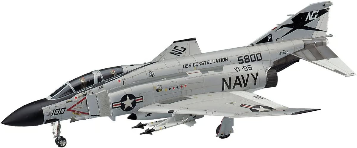 Hasegawa 1/48 F-4J Phantom II Show Time 100 Kit HAPT06