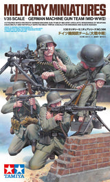 Tamiya 1/35 German Machine Gun Team Mid-WWII - 35386