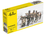 Heller 1/72 US Infantry - 50 pieces 49601