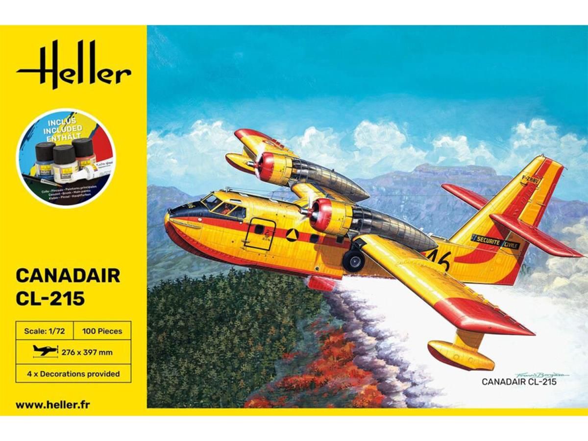 Heller 1/72 CanadairCL-215 Starter Kit 56373