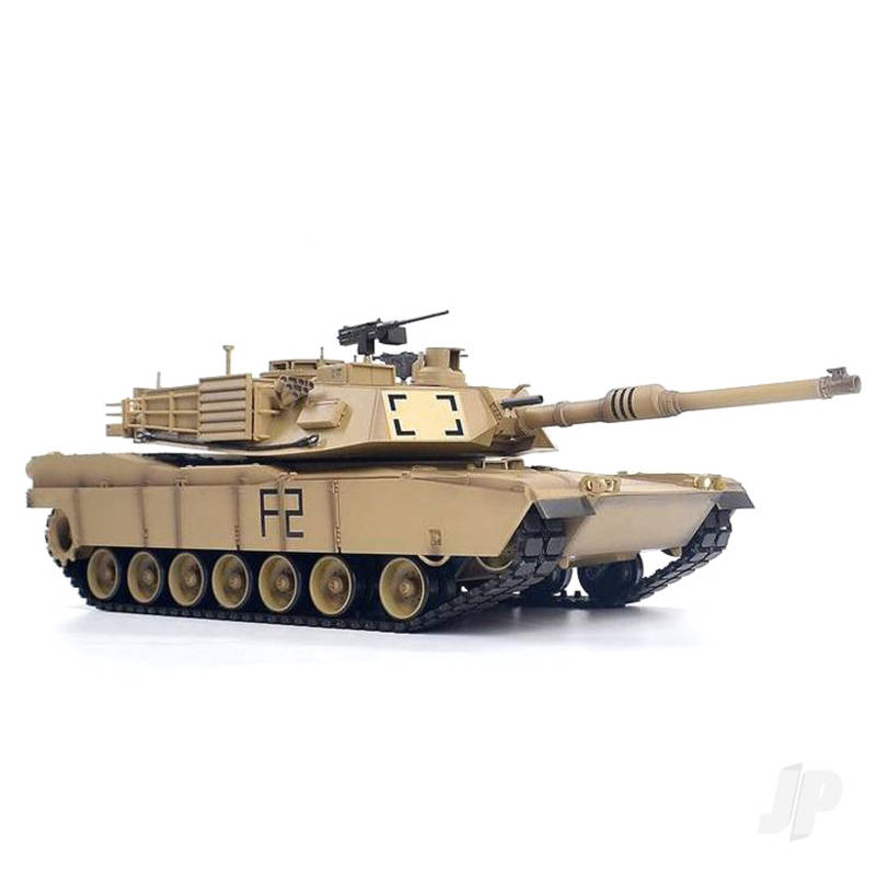 Heng long 1/16 US M1A2 Abrams with Infrared Battle System V6 (2.4GHz + Shooter + Smoke + Sound) HLG3918-REFURB