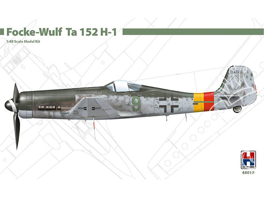 Hobby 2000 1/48 Focke-wulf Ta 152 H-1 48018