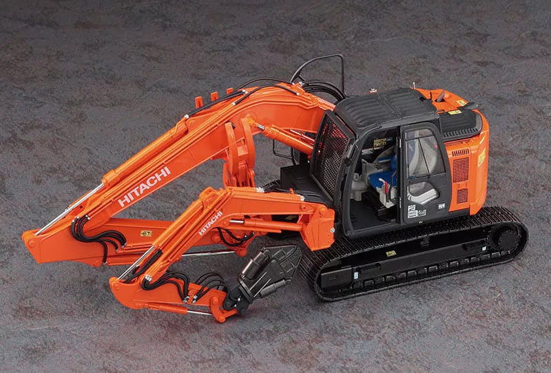 Plastic Kit Hasegawa 1:35 Scale Hitachi Double Arm Constructio HSW04