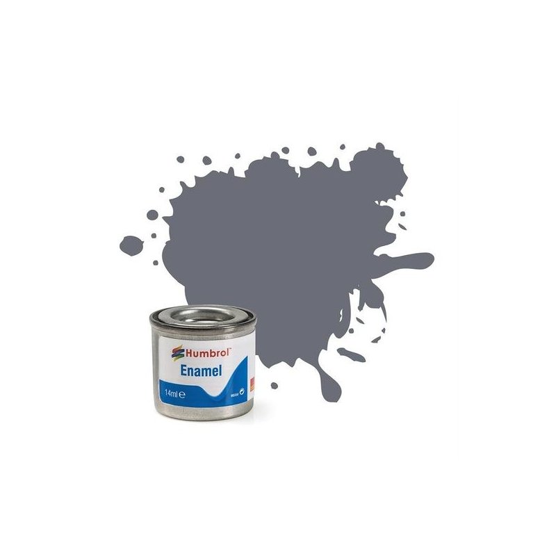 Humbrol 145 Matt Medium Grey - Tinlet (14ml)