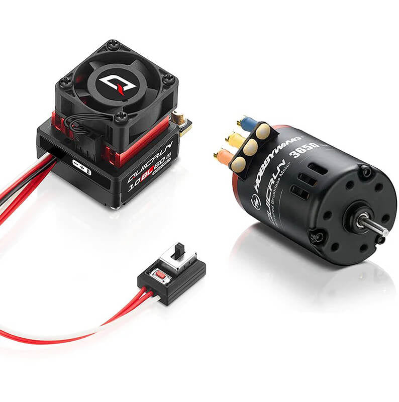 HOBBYWING QUICRUN COMBO ESC G2 10BL60/3650SD 17.5T G2 MOTOR