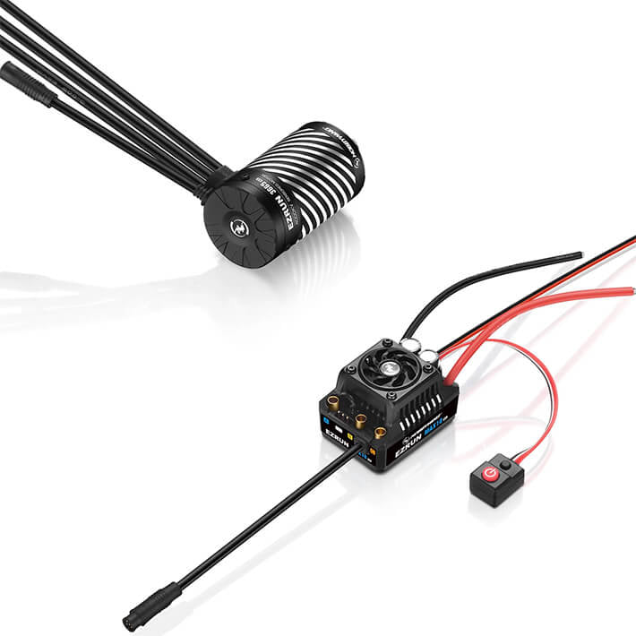 HOBBYWING COMBO MAX10 G2 80A ESC 3652SD 3300KV BLK G3 MOTOR HW38020346