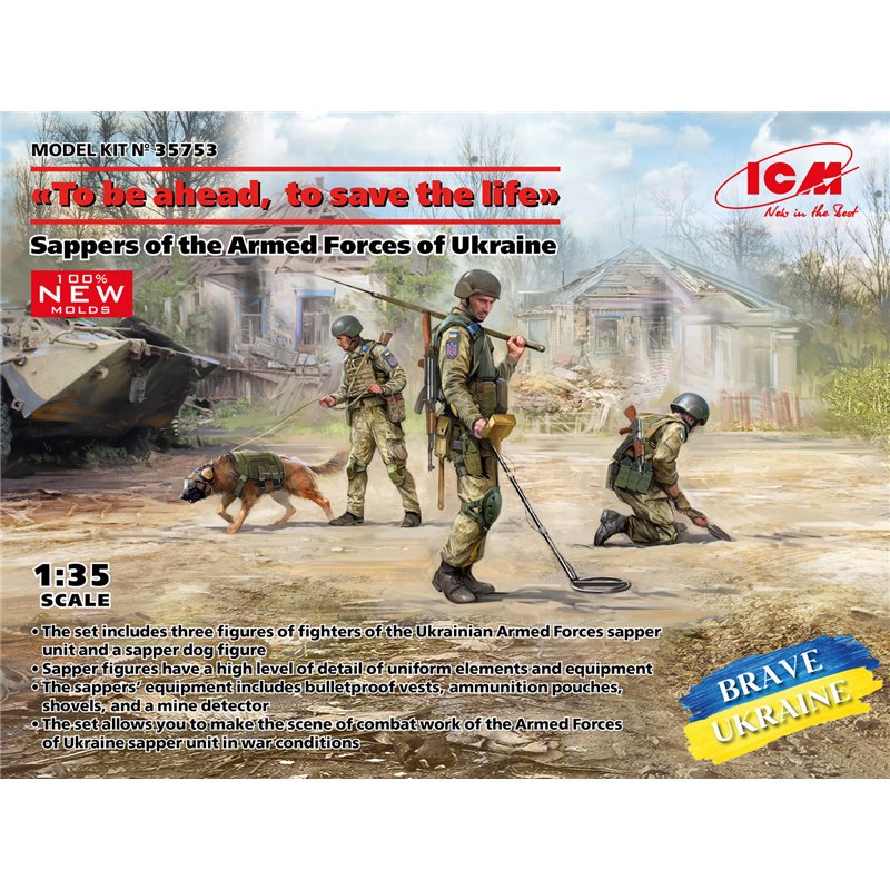 ICM 1/35 Sappers of the Armed Forces of Ukraine kit