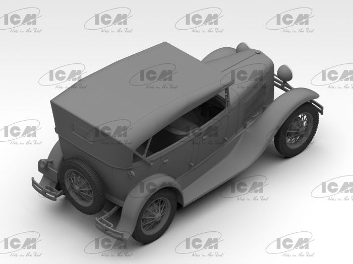 ICM 1/24 Model A Standard Phaeton Soft Top Kit - 1930 24050