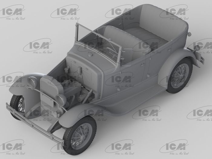 ICM 1/24 Model A Standard Phaeton Soft Top Kit - 1930 24050