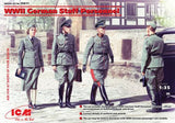 ICM 1/35 WWII German Staff Personnel Kit 35611