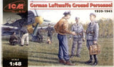 ICM 1/48 Luftwaffe Ground Personnel # 48085 - Plastic Model Kit