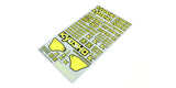 KYOSHO INFERNO MP10 - YELLOW DECAL SHEET - IFD411KY