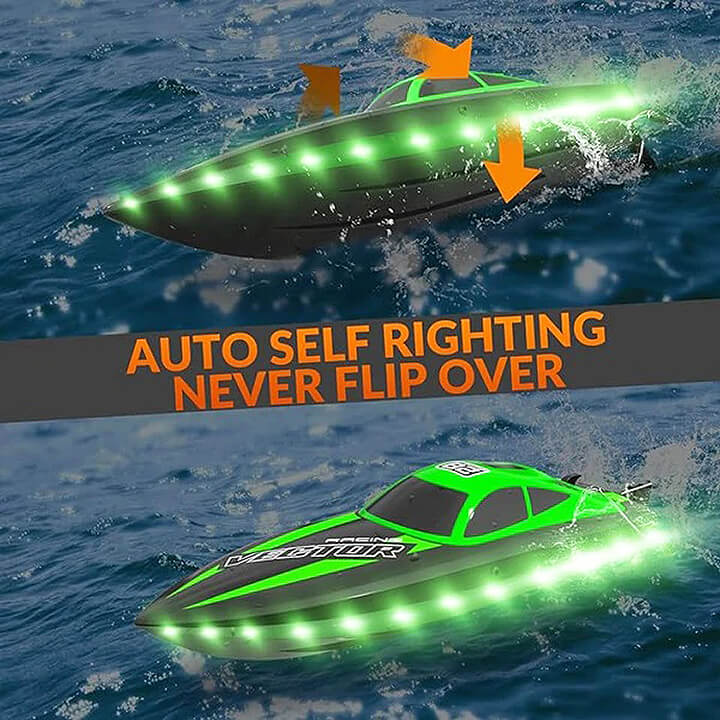 VOLANTEX RACENT VECTOR LUMEN BOAT RTR Green