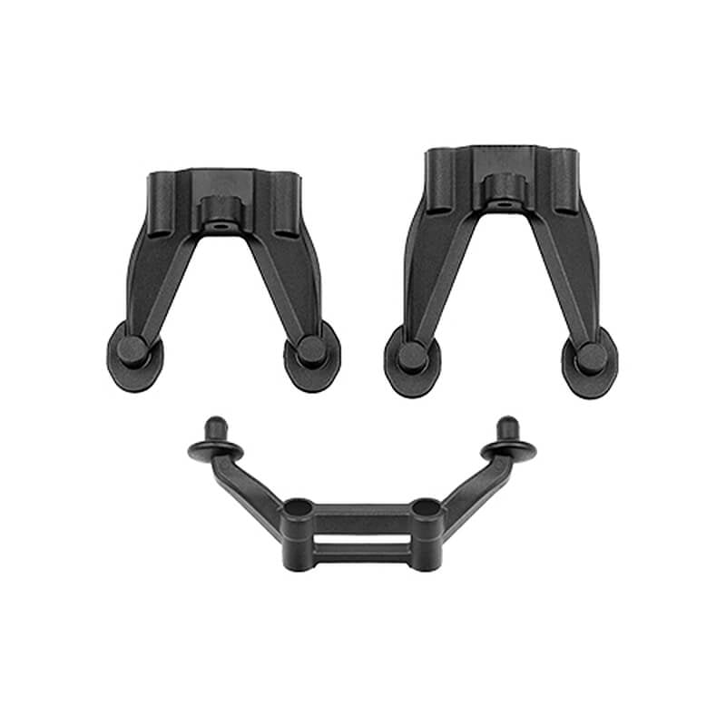 TEAM ASSOCIATED RC10T7 BODY MOUNTS FRONT AND REAR