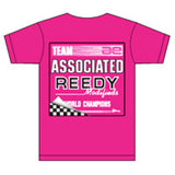 TEAM ASSOCIATED/REEDY 80S T-SHIRT - PINK LARGE