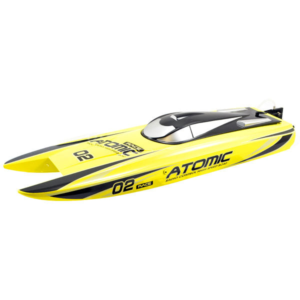 VOLANTEX RACENT ATOMIC 70CM EU B/LESS RACEBOAT RTR COMBO(YEL)