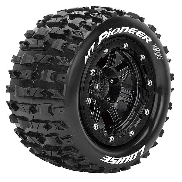 LOUISE RC MT-PIONEER T-MAXX SOFT 1/2 OFFSET HEX 17MM BLACK