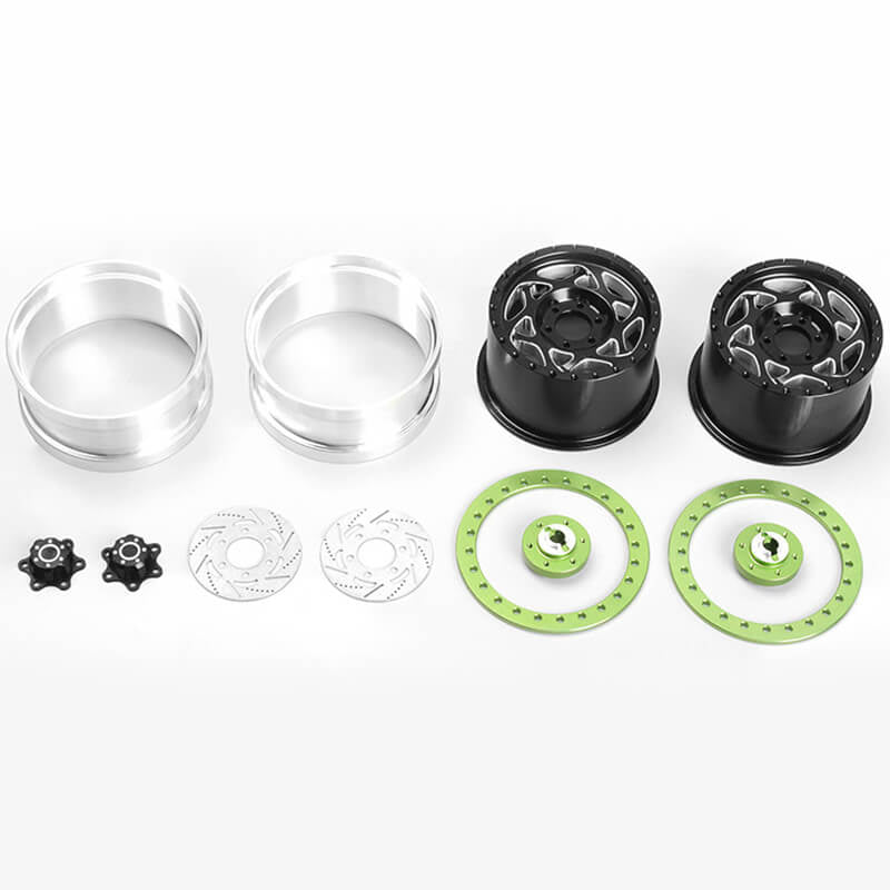 RC4WD KAZAGURUMA 2.2 Inch BEADLOCK WHEELS