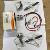 Multiplex Permax Twin 400 brushed 6v motor set