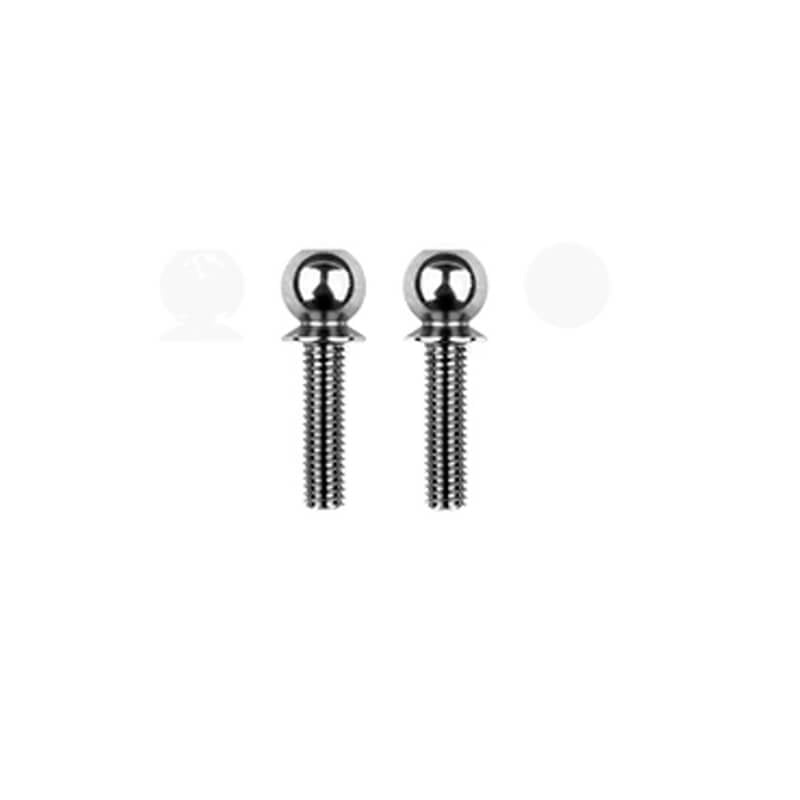 TEAM ASSOCIATED FT HD TITANIUM BALLSTUDS SHORT 12MM