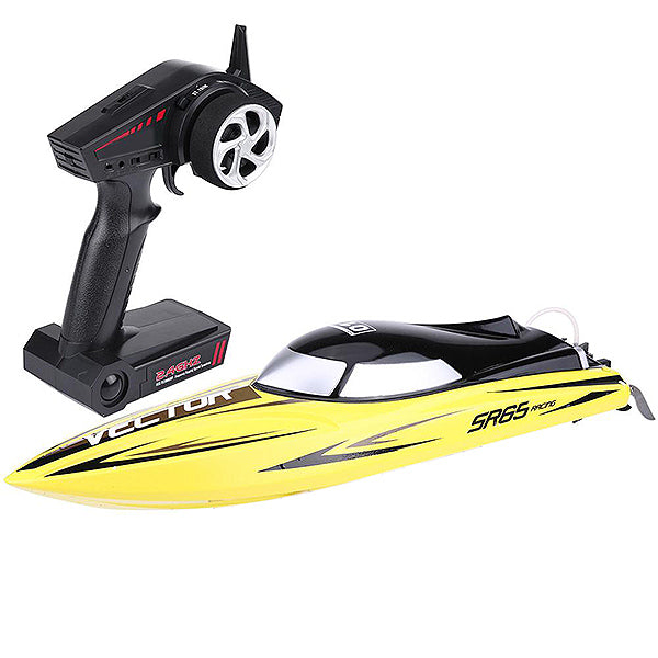 VOLANTEX RACENT VECTOR SR65CM BRUSHLESS RACE BOAT ARTR YELLO