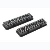 RC4WD ALUMINIUM VALVE COVERS FOR SCALE V8 ENGINE (BLACK)